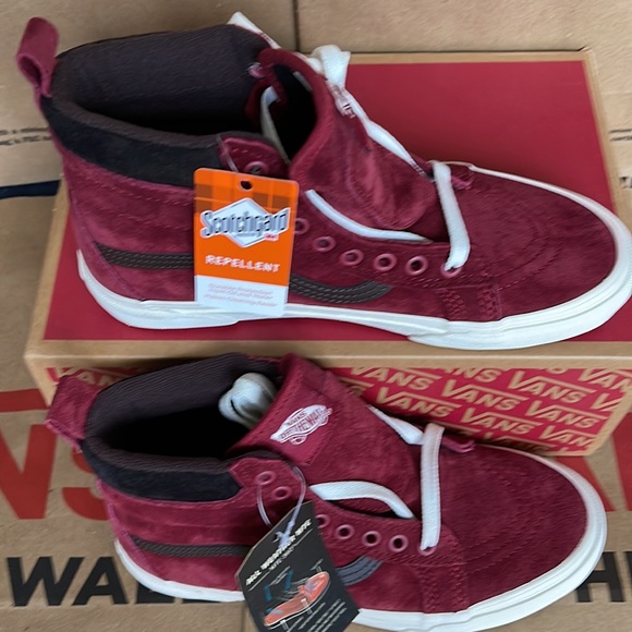 Vans Sk8-Hi MTE Blng Red/Chocolatetrt sneakers WMNS - Picture 3 of 16